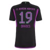 Camiseta de fútbol FC Bayern de Múnich Davies 19 Segunda Equipación 23-24 - Hombre